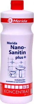 Čisticí prostředek do koupelny a kuchyně Merida Nano Sanitin Plus 1 l