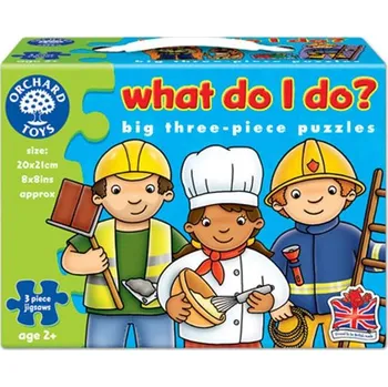 Puzzle Orchard Toys Puzzle Čím budu (What do I do?)