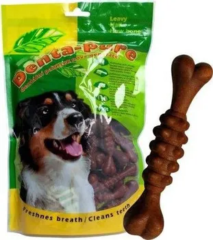 Pamlsek pro psa Denta Pure Nail Bone Bacon brown 25 ks