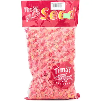 Návnadová surovina Timar Mix - Kukuřice vařená 1kg - jahoda