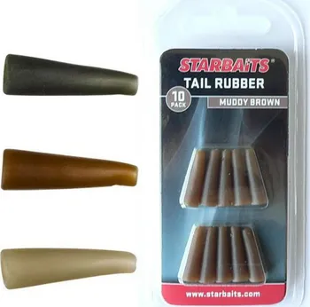 Starbaits Tail Rubbers zelené 10 ks