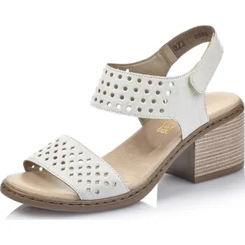 Dámské sandále Rieker V0565-80 Weiss