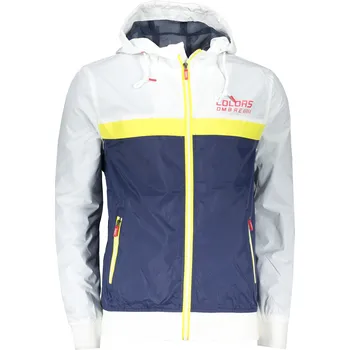 Pánská větrovka Ombre Ac438 White/Navy M
