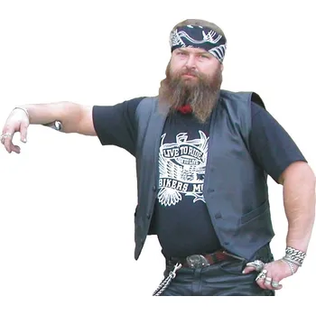 Pánská vesta Kožená vesta klasika F-01 Velikost: na míru