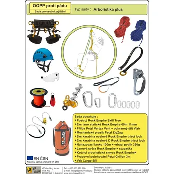 Úvazek Set OOPP - práce na stromech plus XS - M
