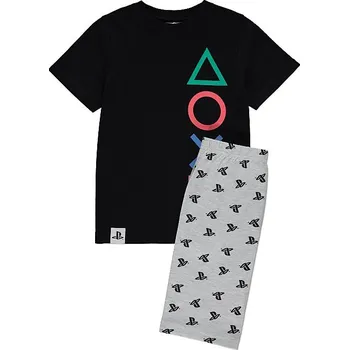 Chlapecké pyžamo GEORGE CHLAPECKÉ PYŽAMO "PLAYSTATION FUN" Barva: černá, Velikost: 9-10 let (140)