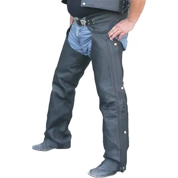 chapsy F-CHL kožené na chopper velikost: 110, barva: černá