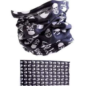 Šátek MTHDR Nákrčník Scarf Field Of Skulls