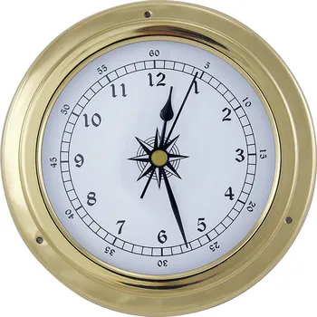 Meteostanice SEA CLUB Mosazné hodiny 14,5 cm 9420