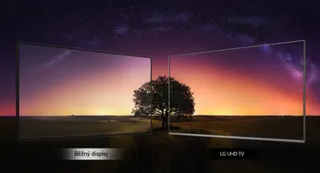 barevný obraz Smart televizor LG 55UM7100