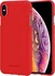 Pouzdro na mobilní telefon Mercury Soft Feeling pro Apple iPhone XS Max červený