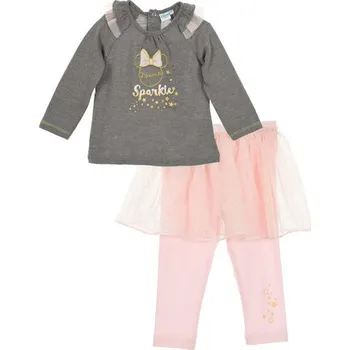 Dámská halenka Minnie Mouse set halenka+legíny s tylovou sukní Velikost: 74