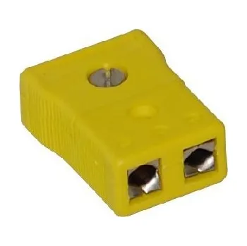 OSTATNÍ Termočlánkový konektor žlutý - samice