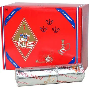 Samozapalovací uhlíky Three Kings 33 mm