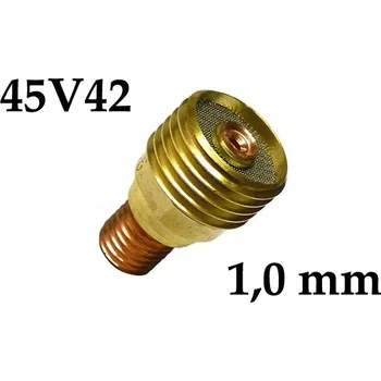 Příslušenství ke svářečce OSTATNÍ Domeček kleštiny s plynovou čočkou 45V42 pr. 1,0mm