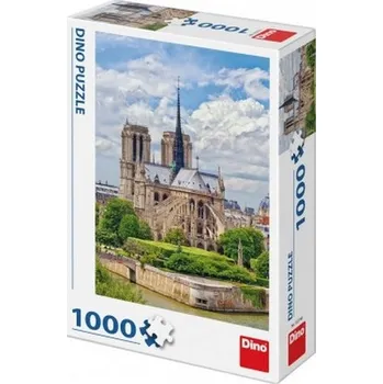 Puzzle Dino Katedrála Notre-Dame 1000 dílků 