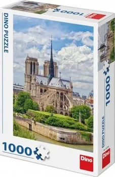 Puzzle Dino Katedrála Notre-Dame 1000 dílků 