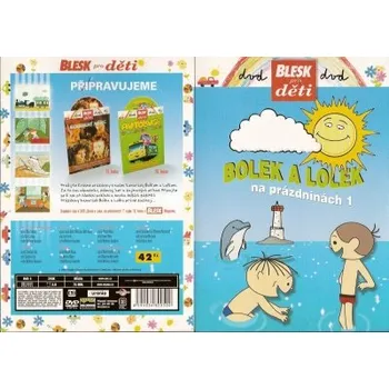 DVD film Bolek a Lolek na prázdninách 1 DVD