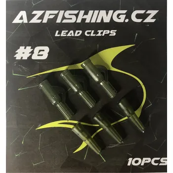 AzFishing Závěsky Lead Clips Velikost: #11