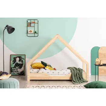 Dětsný nábytek ADEKO Postel domeček s výřezem clasic rozměr lůžka: 80 x 170 cm, šuplík, nožičky: bez šuplíku