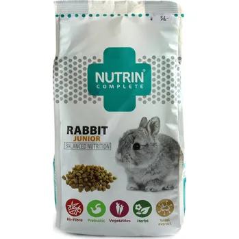Krmivo pro hlodavce Kompletní krmivo pro mladé králíky NUTRIN COMPLETE 400 g