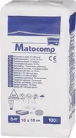 Matopat Matocomp komprese z gázy 10 x 10cm 100 ks