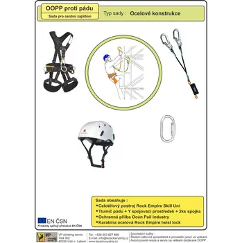 Úvazek Set OOPP - ocelové konstrukce L - XXL