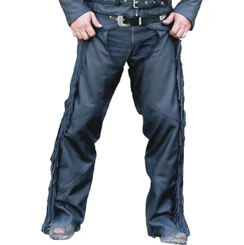 chapsy F-CHT kožené na chopper velikost: 125, barva: černá