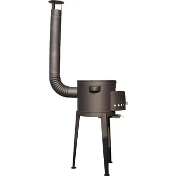 Kempingové nádobí Vysoká kotlina 45 cm + žáruvzdorná barva do 600 ° C PLUS 600