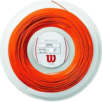 Struna na výplet tenisové rakety Wilson Revolve 200m 1,30 Orange + doprava zdarma