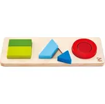 HAPE Geometrické dřevěné puzzle