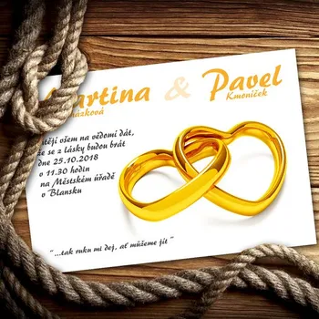 Pozvánka Svatební oznámení č. 163