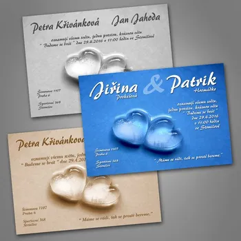 Pozvánka Svatební oznámení č. 123