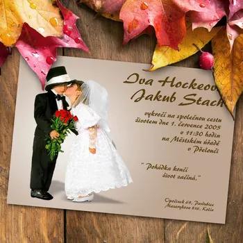 Pozvánka Svatební oznámení č. 059