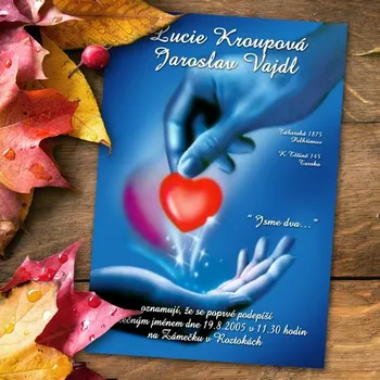 Pozvánka Svatební oznámení č. 052