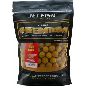 Jet Fish Clasicc Premium Boilie 20 mm/700 g, Cream/Scopex