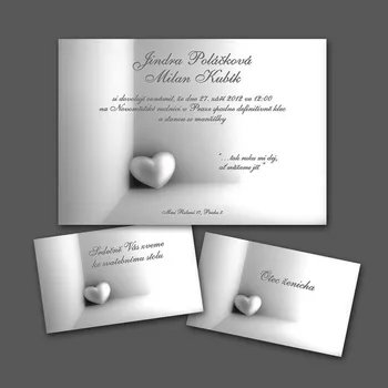 Pozvánka Svatební oznámení č. 137D