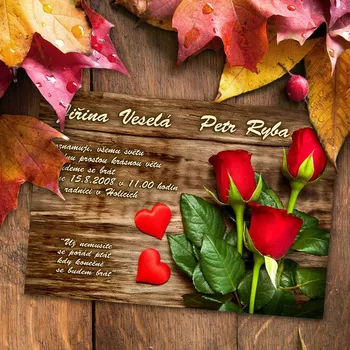 Pozvánka Svatební oznámení č. 448