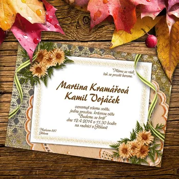 Pozvánka Svatební oznámení č. 402