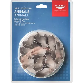 Vykrajovátko Vykrajovátka sada 10ks (zvířátka) tvar: 2-4, v.2cm