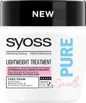 Vlasová regenerace Syoss Lightweight Mask Pure Smooth 300 ml