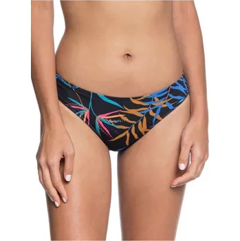 Dámské plavky Plavky Roxy Lahaina Bay Reg Bottom anthracite wild leaves XL