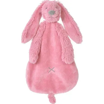 plyšák malinový plyšový králíček Richie přítulka
