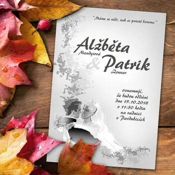 Pozvánka Svatební oznámení č. 154