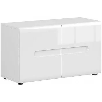 Botník AZTECA TRIO botník SFK2D/5/9 bílá/bílý lesk