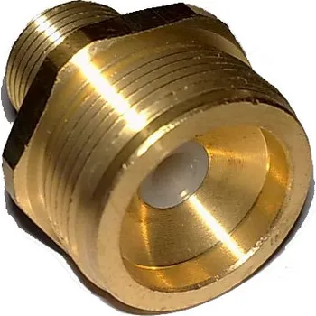 Fitinka Kartušová redukce | šroubení dvojité vnější US(1"-UNEF 20T/P) - G3/8LH - M