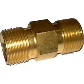 Fitinka Dvojnipl - spojka MOSAZ -G3/8, G3/8