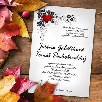 Pozvánka Svatební oznámení č. 405