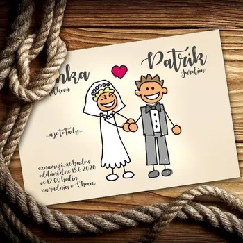 Pozvánka Svatební oznámení č. 427