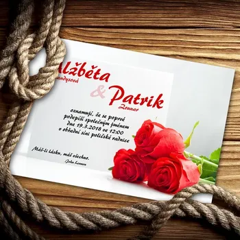 Pozvánka Svatební oznámení č. 199